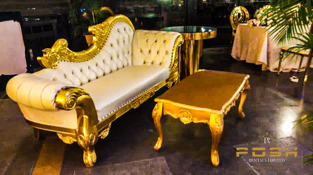 Posh rental chairs