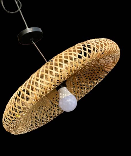 Basia Rattan Pendant Light